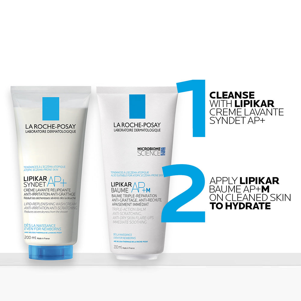 La Roche Posay , NEW Lipikar Baume AP+M Moisturising Body Balm For Dry & Eczema-Prone Skin, 200ml, ECO Tube