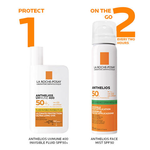 Anthelios UV Mune 400 Invisible Sunscreen SPF50+ 50ml