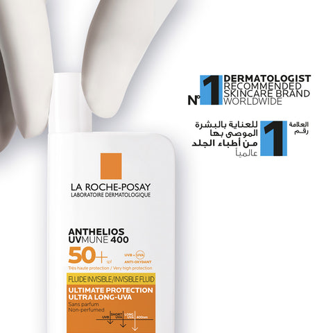 Anthelios UV Mune 400 Invisible Sunscreen SPF50+ 50ml