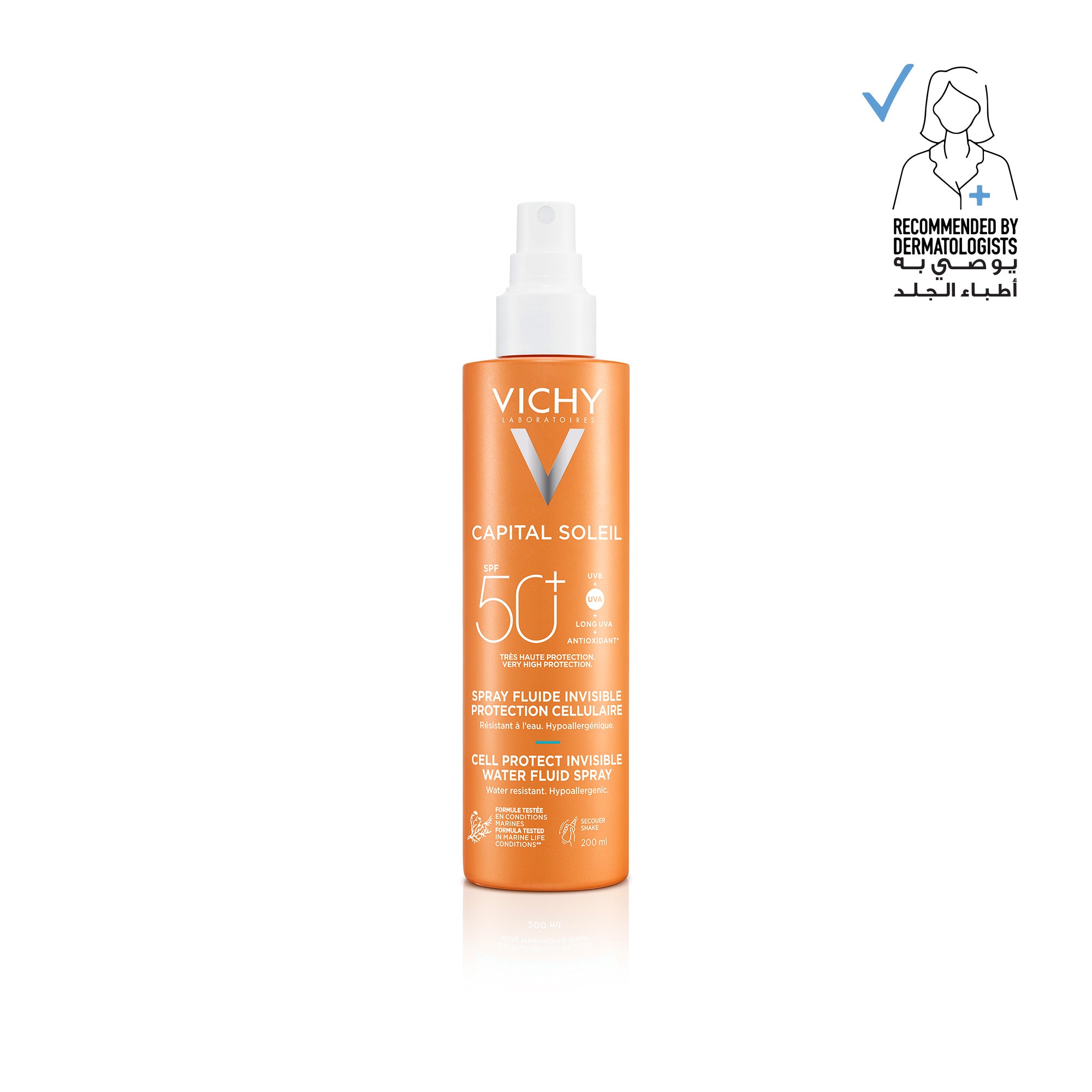 Capital soleil spray spf50 200ml