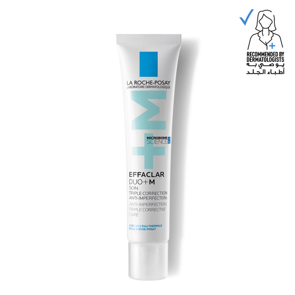 La Roche-Posay Effaclar Duo+M Acne Treatment Cream For Oily, Sensitive and Acne-Prone Skin; Corrects Blackheads, Blemishes, and Post-Acne Marks Skincare Spot Treatment 40ML