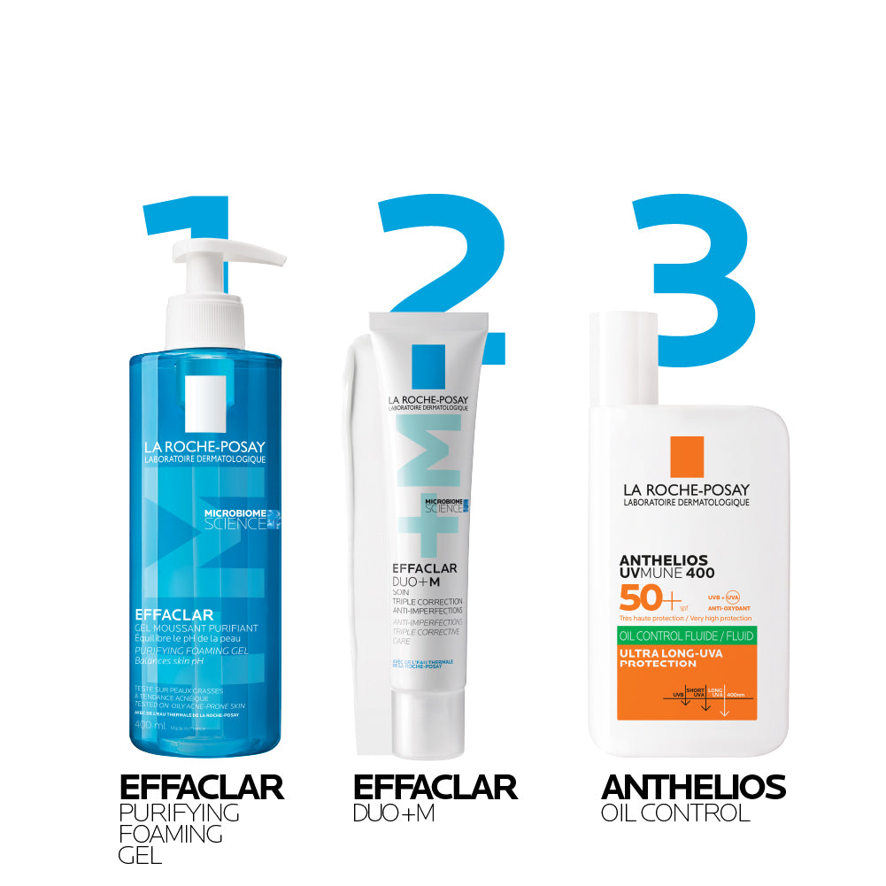 La Roche-Posay Effaclar Duo+M Acne Treatment Cream For Oily, Sensitive and Acne-Prone Skin; Corrects Blackheads, Blemishes, and Post-Acne Marks Skincare Spot Treatment 40ML