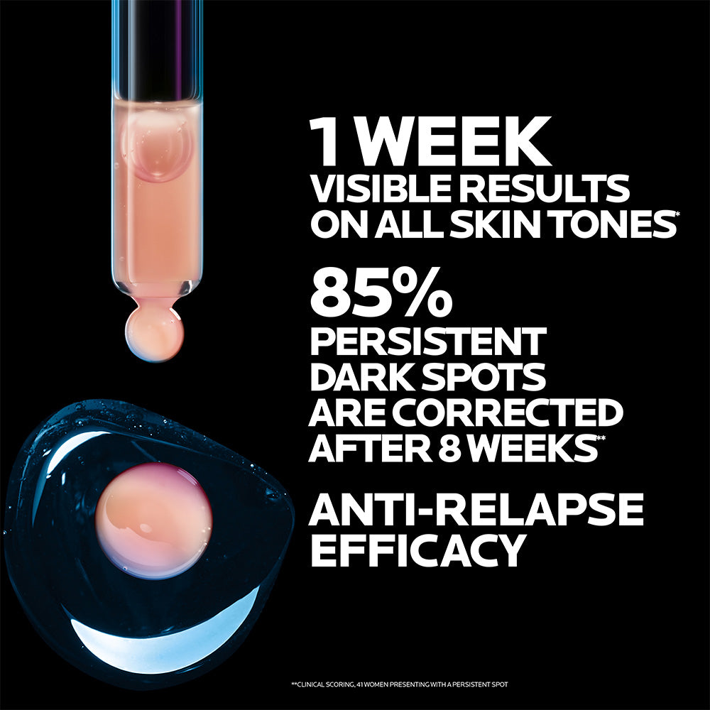 La Roche-Posay Mela B3 Niacinamide Face Serum; Dark Spot Corrector with Melasyl Anti-Aging Technology; Treats Pigmentation; Sun Spots, and Acne Marks for All Skin Types 30ML