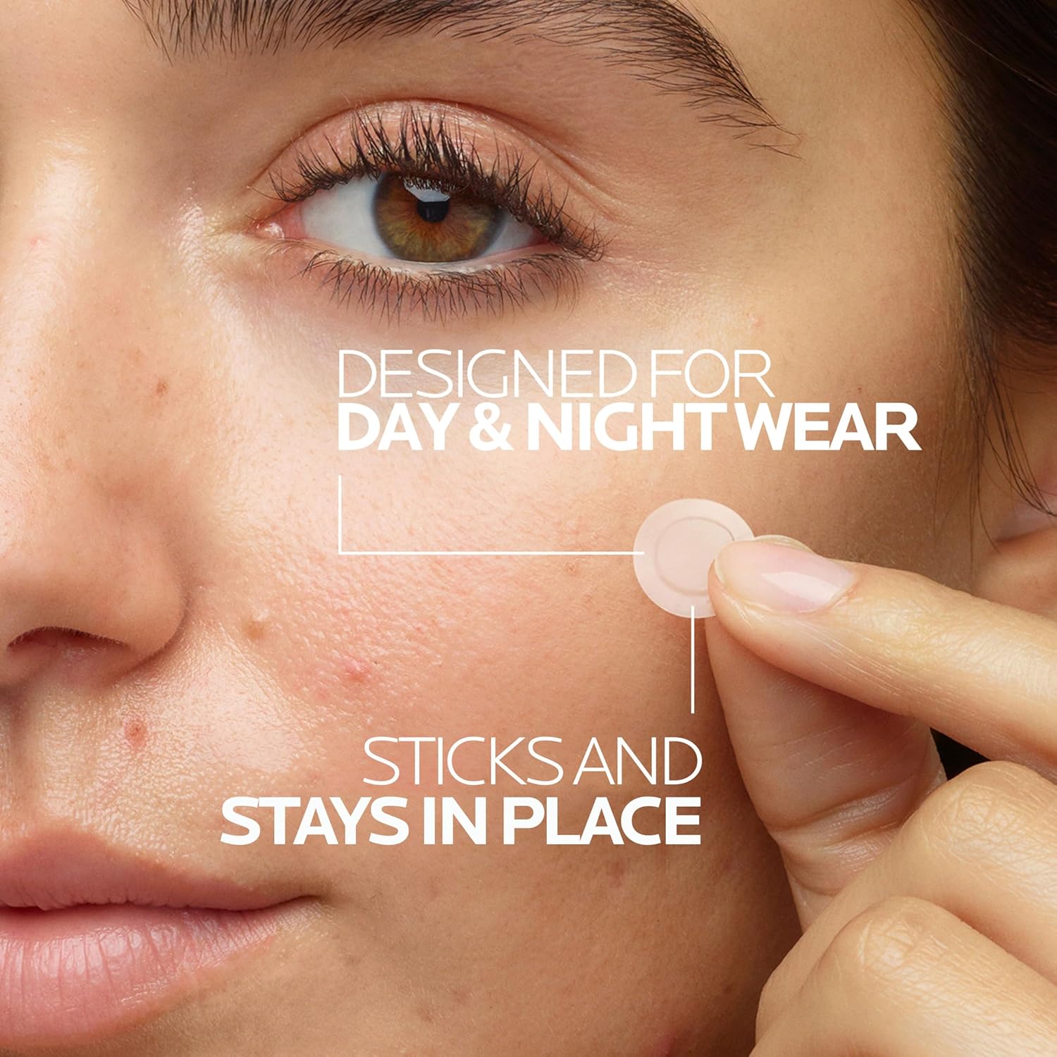 La Roche-Posay Effaclar Effaclar Duo+M 3H Invisible Pimple Patch Spot Treatment For Acne-Prone Skin, 22 Patches per Pack