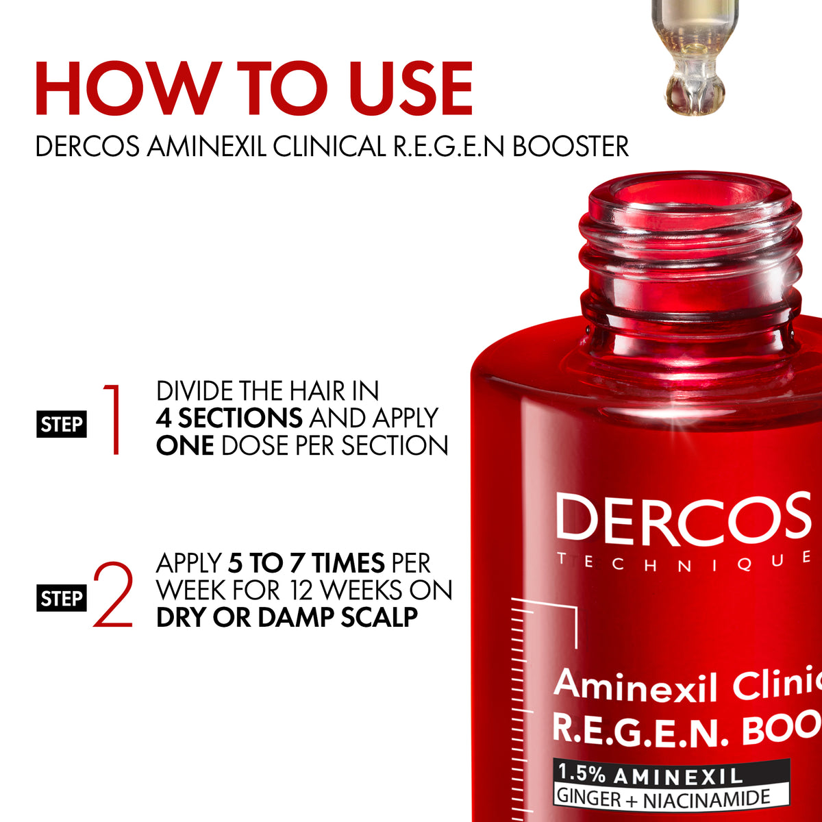 Vichy Dercos Aminexil Clinical R.E.G.E.N. Booster 90ml