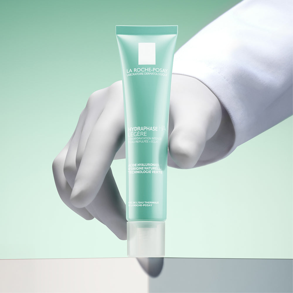 La Roche Posay Hydraphase HA Light Daily Face Moisturiser 40ml, Suitable for Normal to Dry & Dehydrated Skin, With Hyaluronic Acid, Fast-Absorbing Day & Night Cream, Non-Greasy, Non-Comedogenic