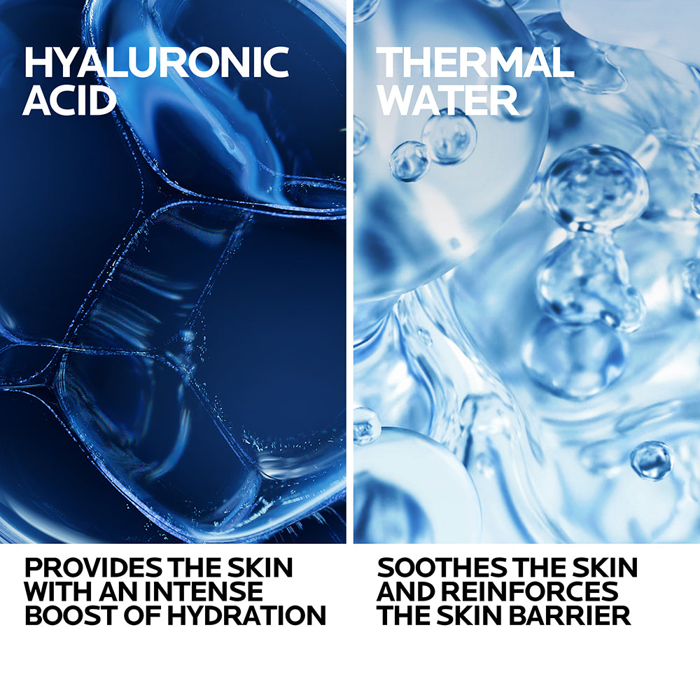 La Roche Posay Hydraphase HA Light Daily Face Moisturiser 40ml, Suitable for Normal to Dry & Dehydrated Skin, With Hyaluronic Acid, Fast-Absorbing Day & Night Cream, Non-Greasy, Non-Comedogenic