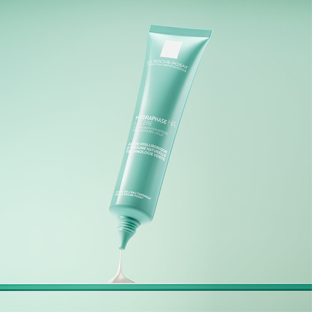 La Roche Posay Hydraphase HA Light Daily Face Moisturiser 40ml, Suitable for Normal to Dry & Dehydrated Skin, With Hyaluronic Acid, Fast-Absorbing Day & Night Cream, Non-Greasy, Non-Comedogenic