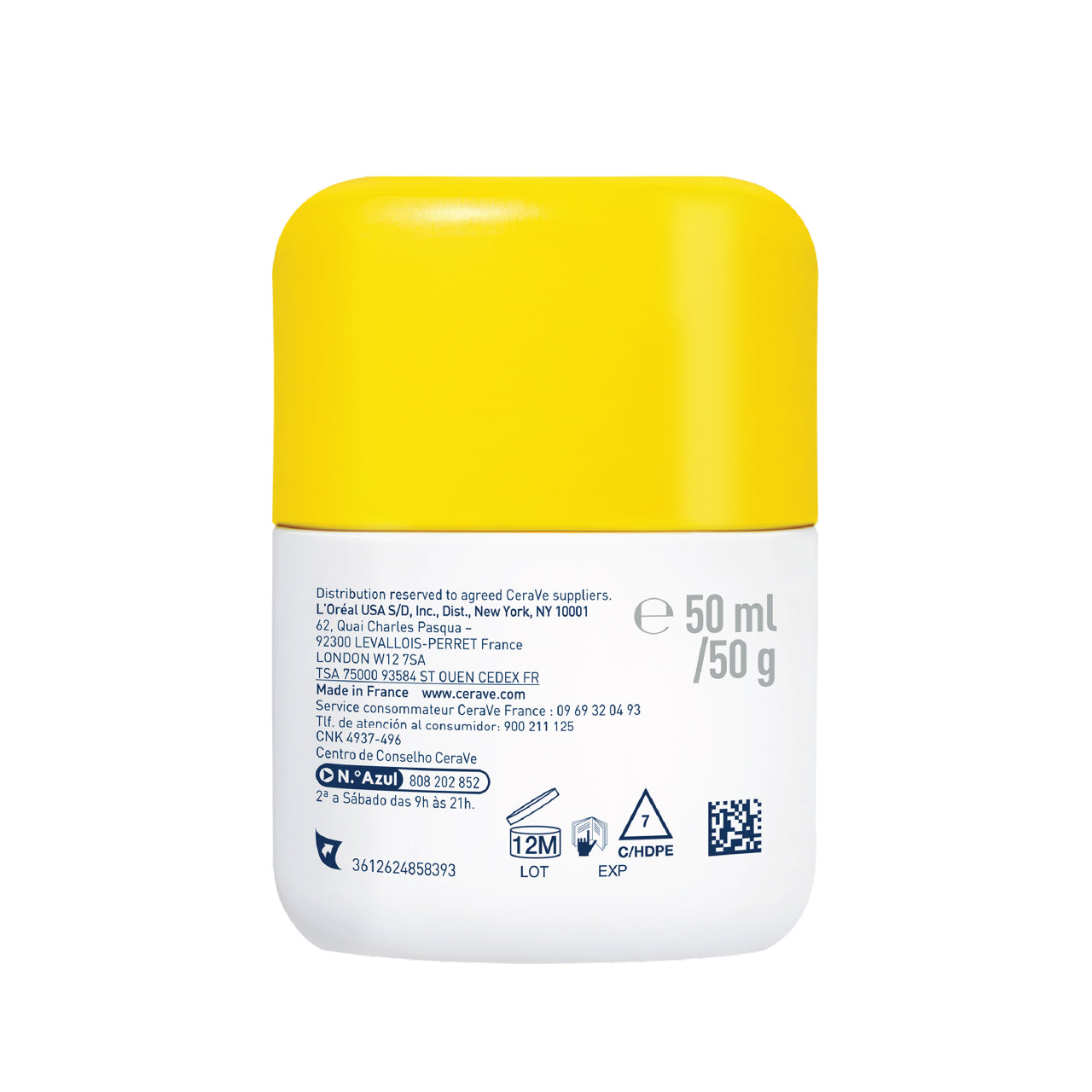 CeraVe Invisible Dry Touch Fluid Sunscreen SPF 50+ 50 ml
