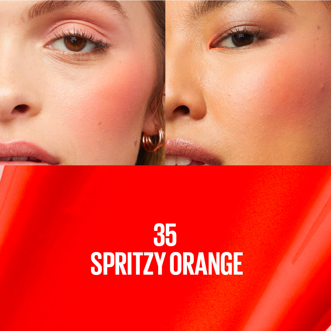 Maybelline Sunkisser 12H Longwear Multi-use Matte Liquid Blush, Bronzer, Blendable, Buildable