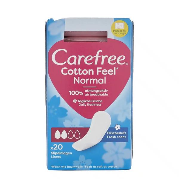 Carefree Normal Cotton FRESH SCENT 20's