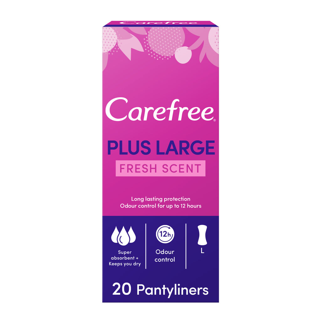 Carefree Large FRESH SCENT 20s