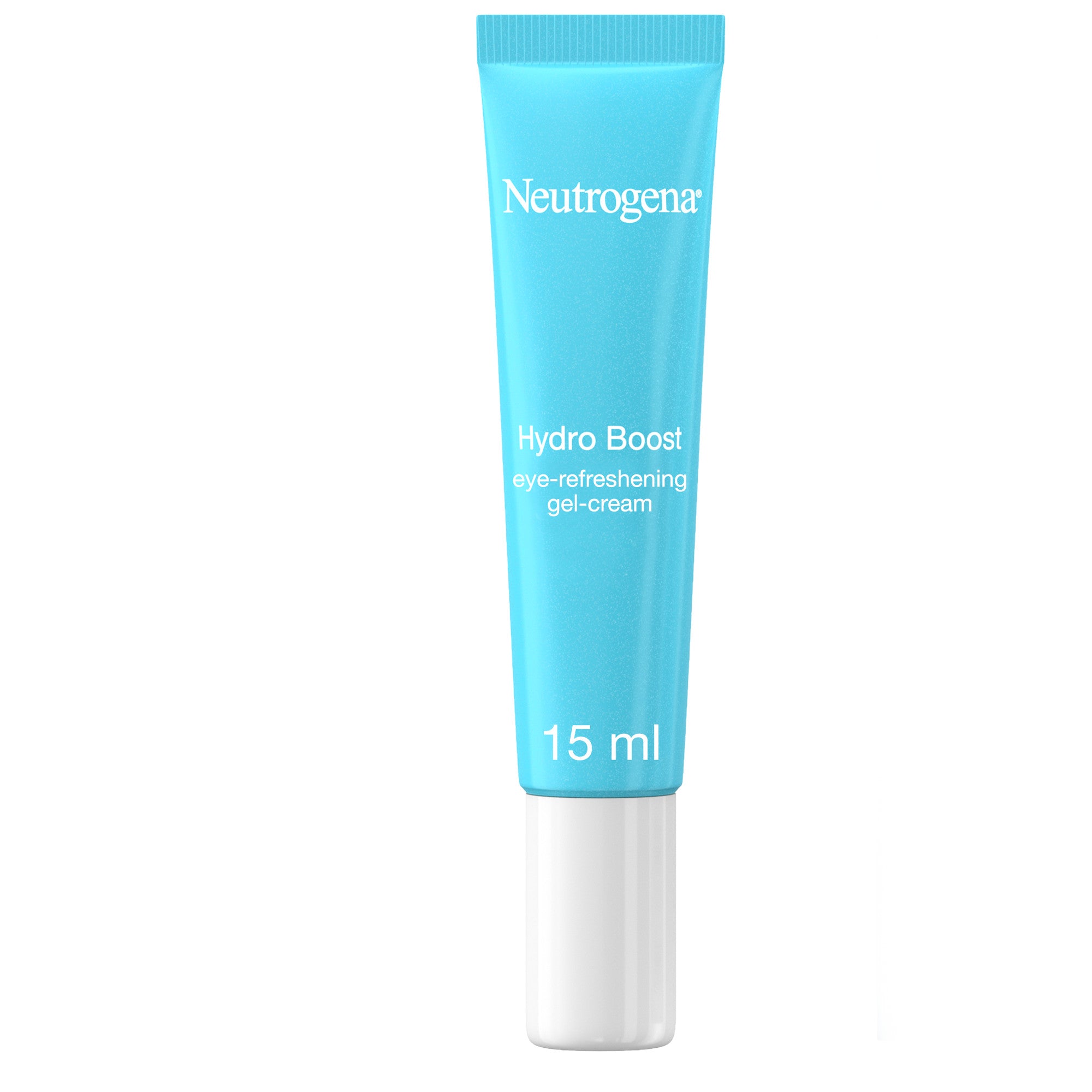 Neutrogena Hydro Boost Eye Refreshing Gel Cream, 15ml, Complete Eye Area Skin Care Hydration Regime with Hyaluronic Acid, Lightweight, Non-Comedogenic, and Suitable for Sensitive Skin.