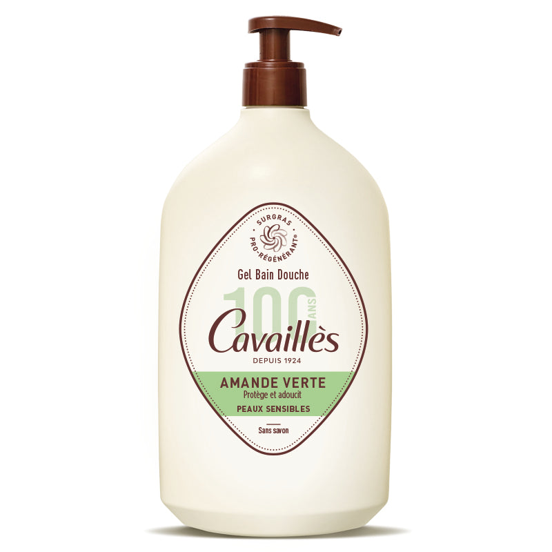 Gel Bain Douche Amande Verte 1L