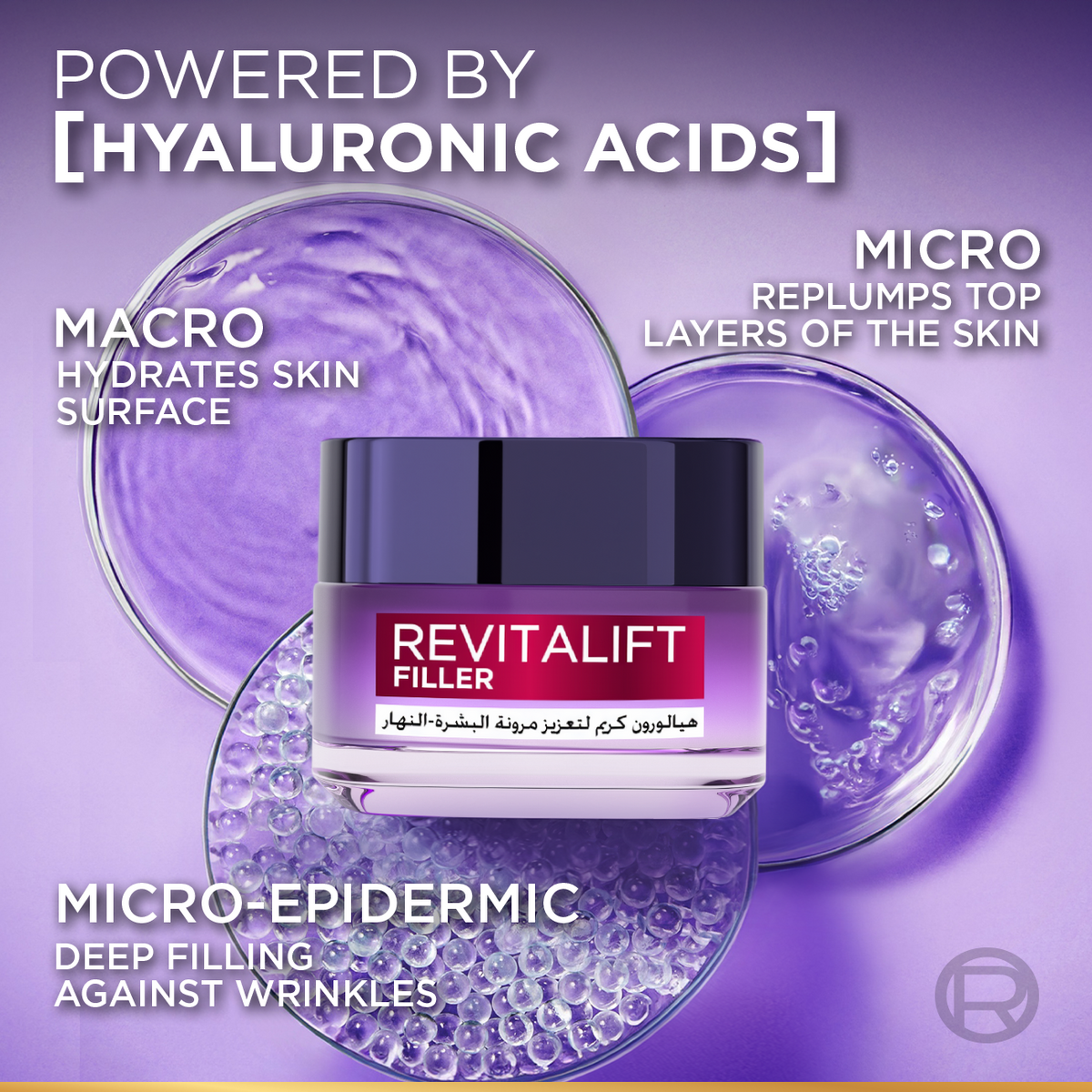 L’Oréal Paris, Revitalift Hydrating and Moisturizing Day Cream, for Wrinkles Reduction and  Skin Elasticity Improvement, Formulated with Pro-Retinol, 50ml