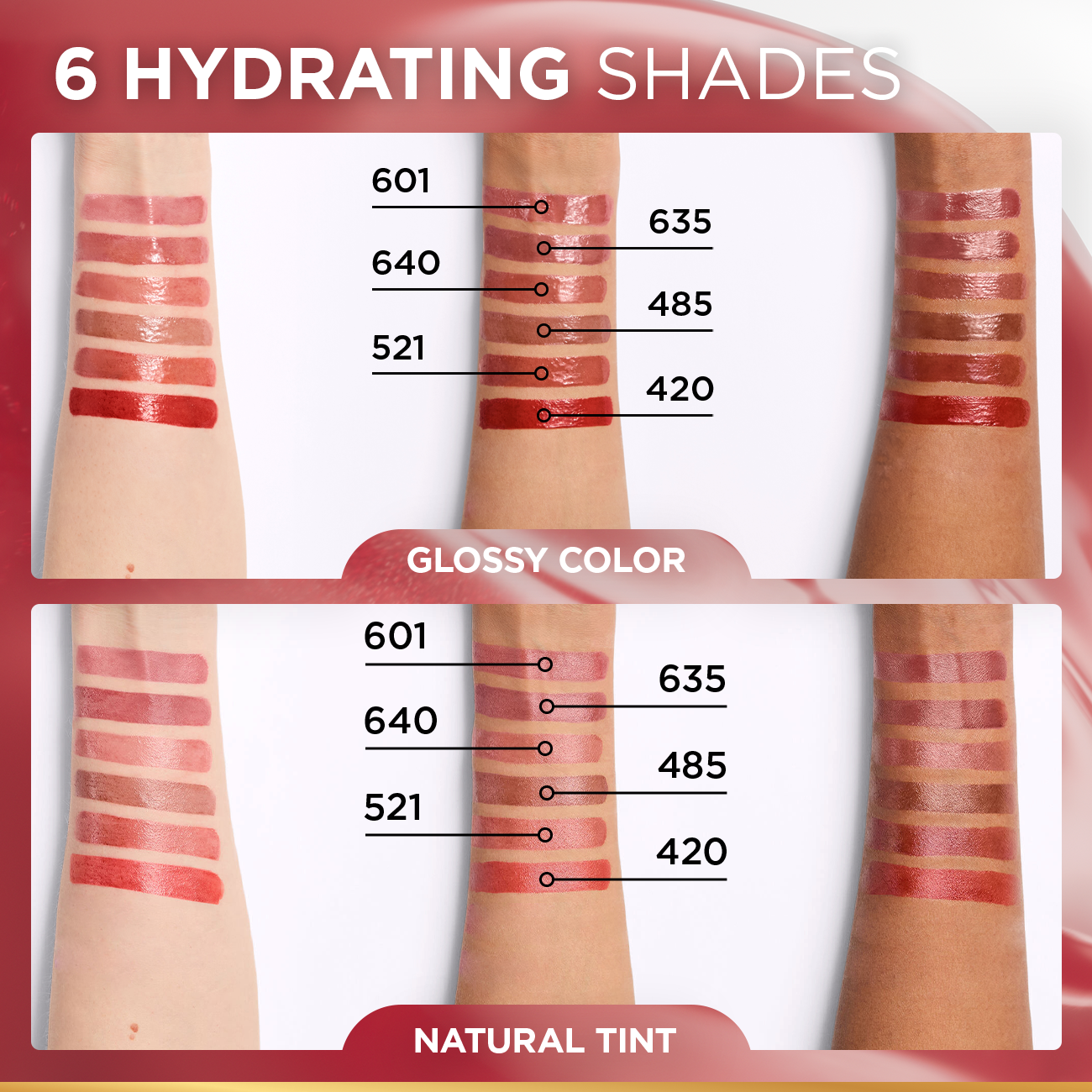 L’Oréal Paris Hyaluron Tint Lip Stain Serum Long Lasting, Hydrating Lip Makeup Infused with Hyaluronic Acid 5ml