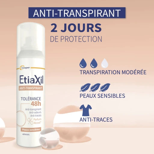 Anti Transpirant Tolerance 48h Spray 150ml