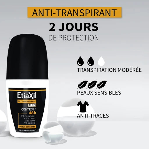 Anti Transpirant Men 48h Roll On 50ml