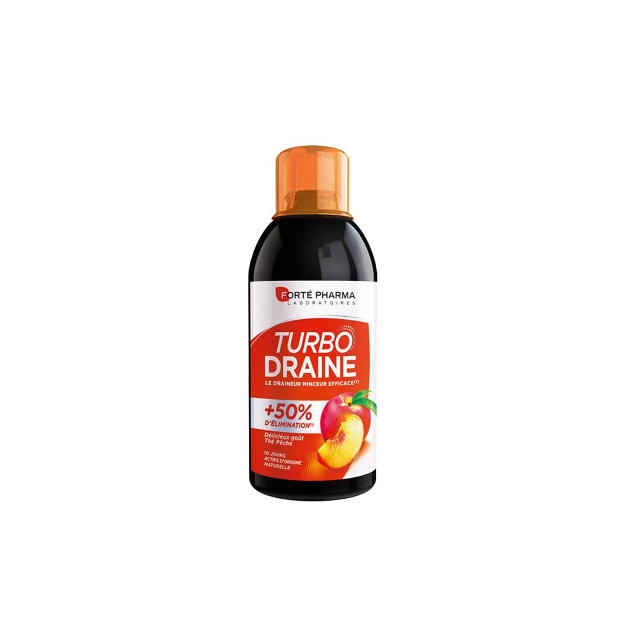 TurboDraine Tea Peach 500ml