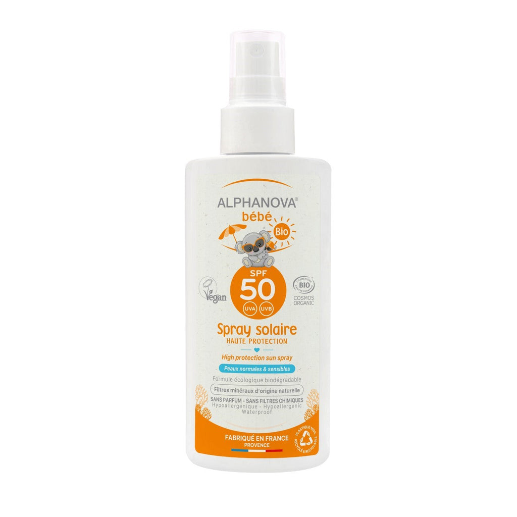 ALPHANOVA BABY SUNSCREEN SPRAY SPF 50 125G