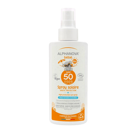 ALPHANOVA BABY SUNSCREEN SPRAY SPF 50 125G