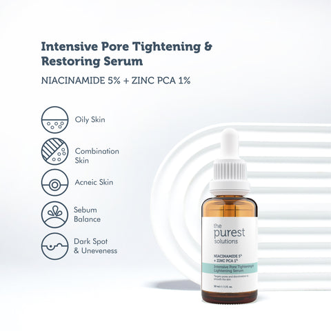 Intensive Pore Tightening & Lightening Serum Niacinamide 5% + Zinc PCA