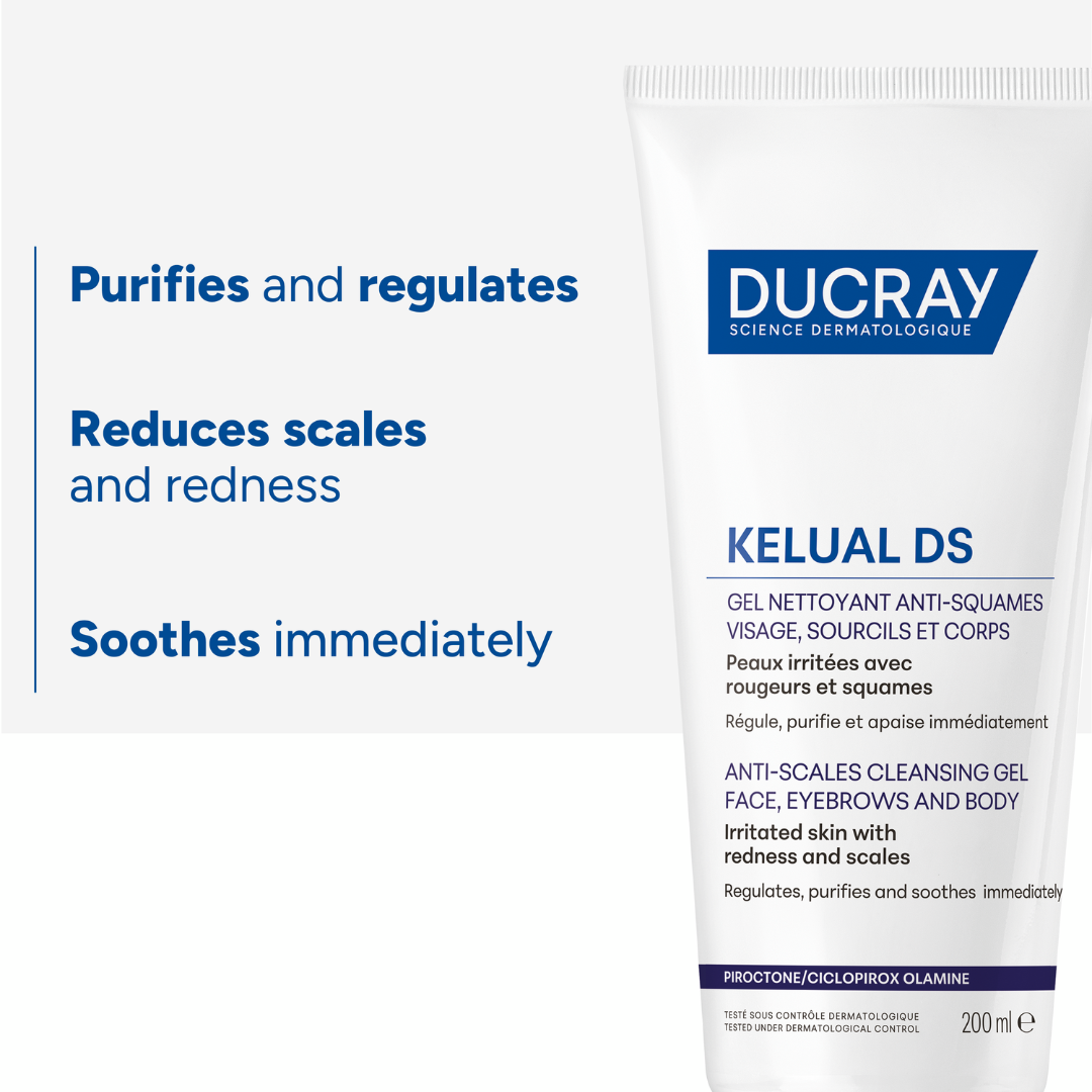 Ducray Kelual DS Anti-dandruff cleansing gel 200ml