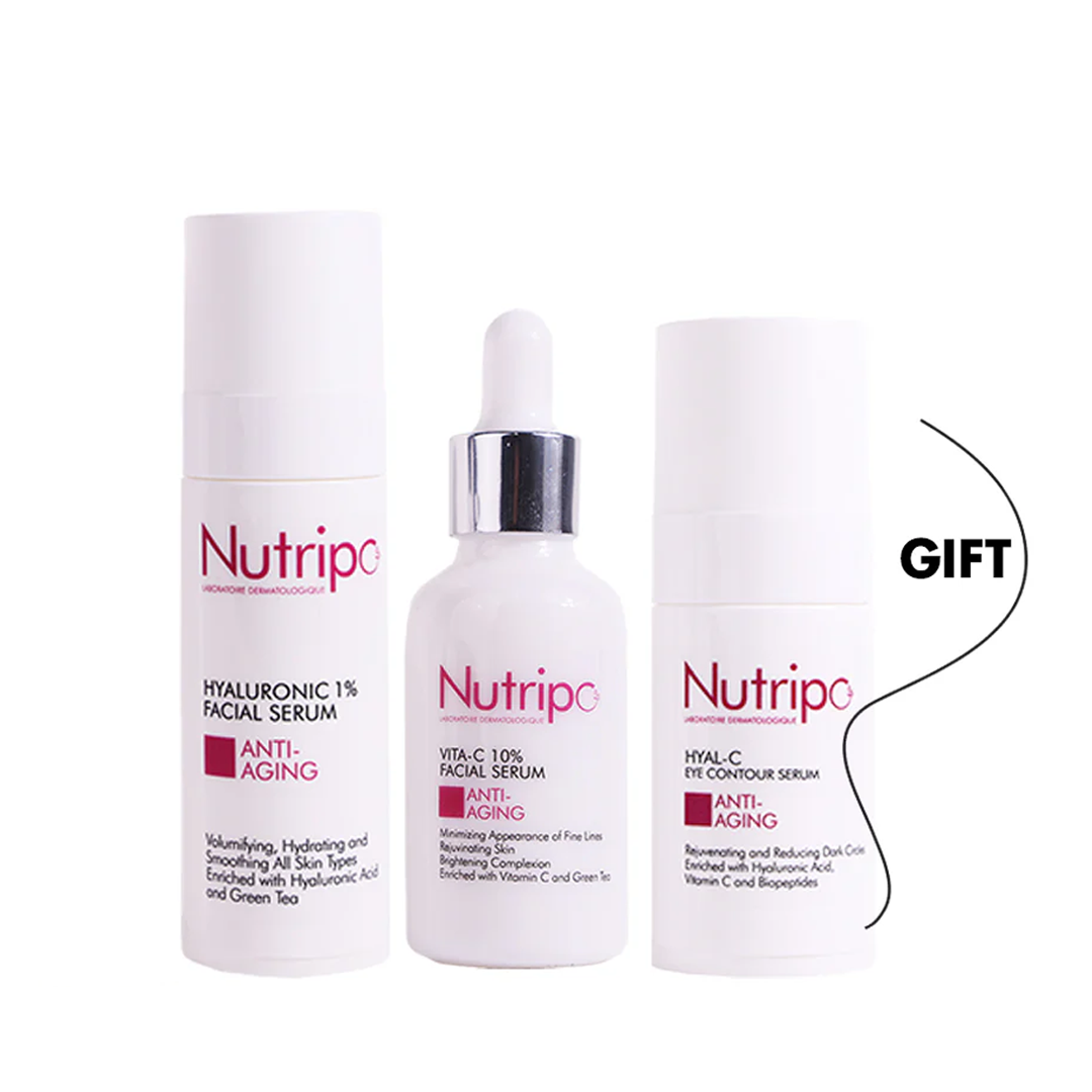 Buy Hyaluronic Acid Serum + Vitamin C Serum get Eye Hyal-C Eye Contour Serum