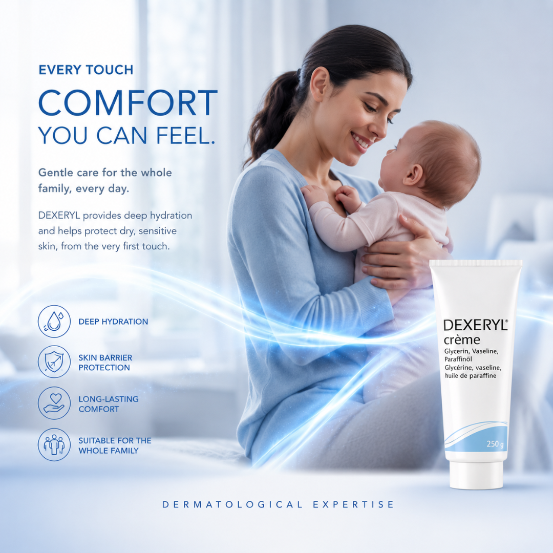 Dexeryl emollient cream for dry to atopic skin 250g