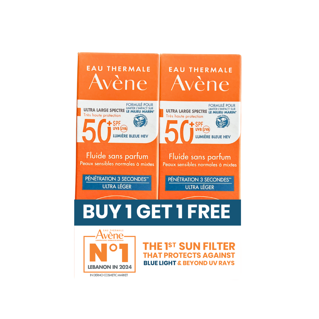 BUY 1 GET 1 : Avene Ultra light sun screen SPF50