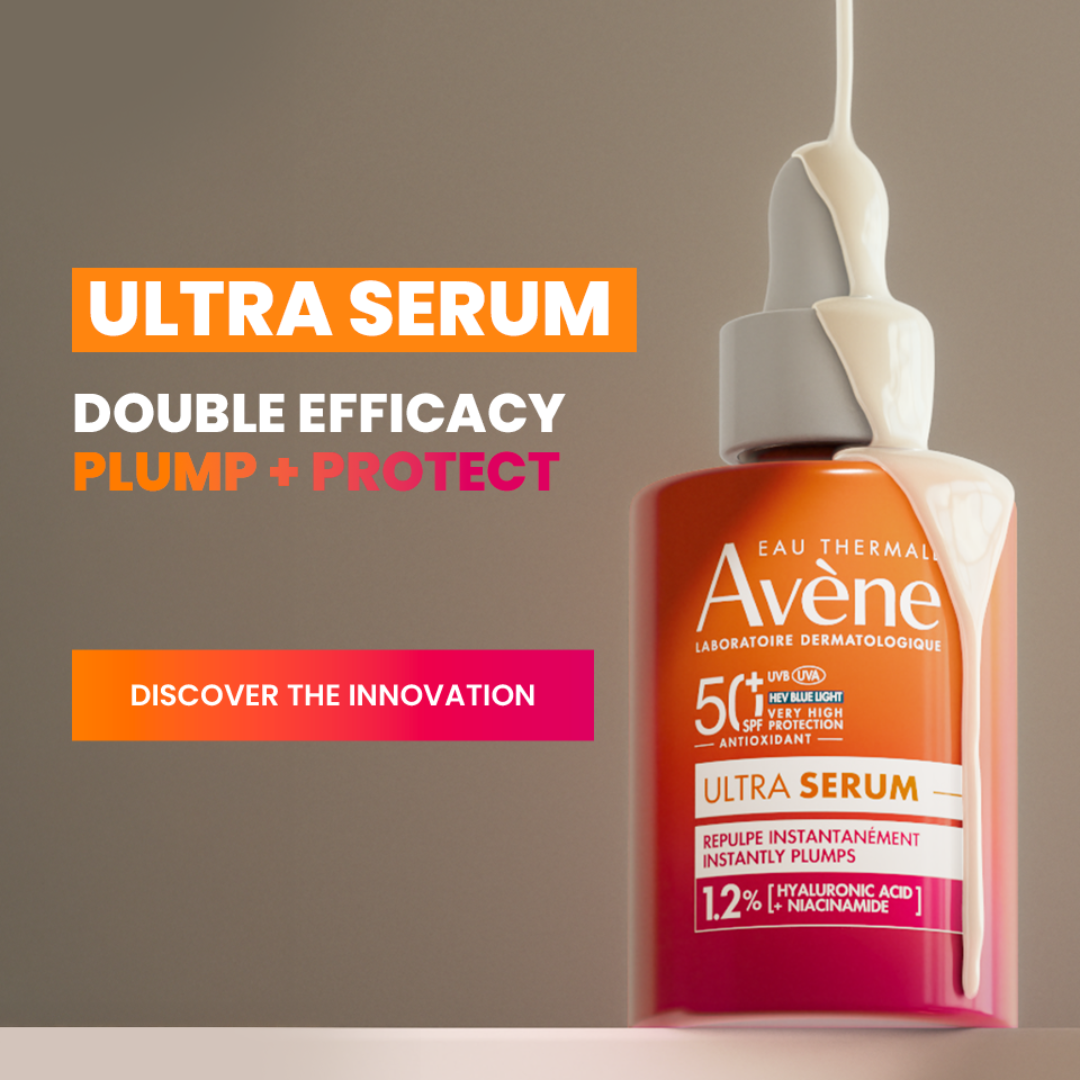 Avène Ultra Serum SPF 50+ Sunscreen 30ML | Ultra Light Hydrating Hyaluronic Acid Serum