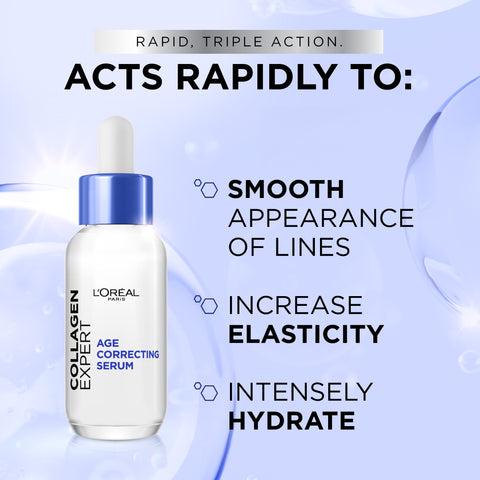 L’Oréal Paris Collagen Expert Age-Correcting Serum with Glycerin & Collagen Peptide Fractions, 30ML