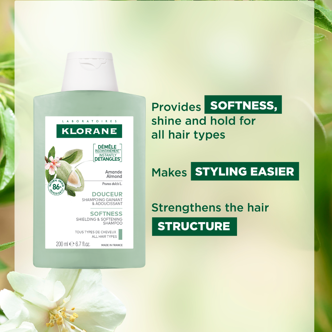 Klorane Volumizing Shampoo with Almond Milk 200ml
