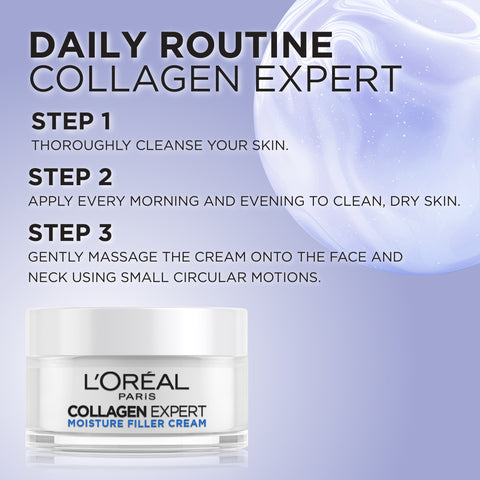 L’Oréal Paris Collagen Expert Moisture-Filling Cream, With Glycerin & Collagen Peptide Fractions 50ML