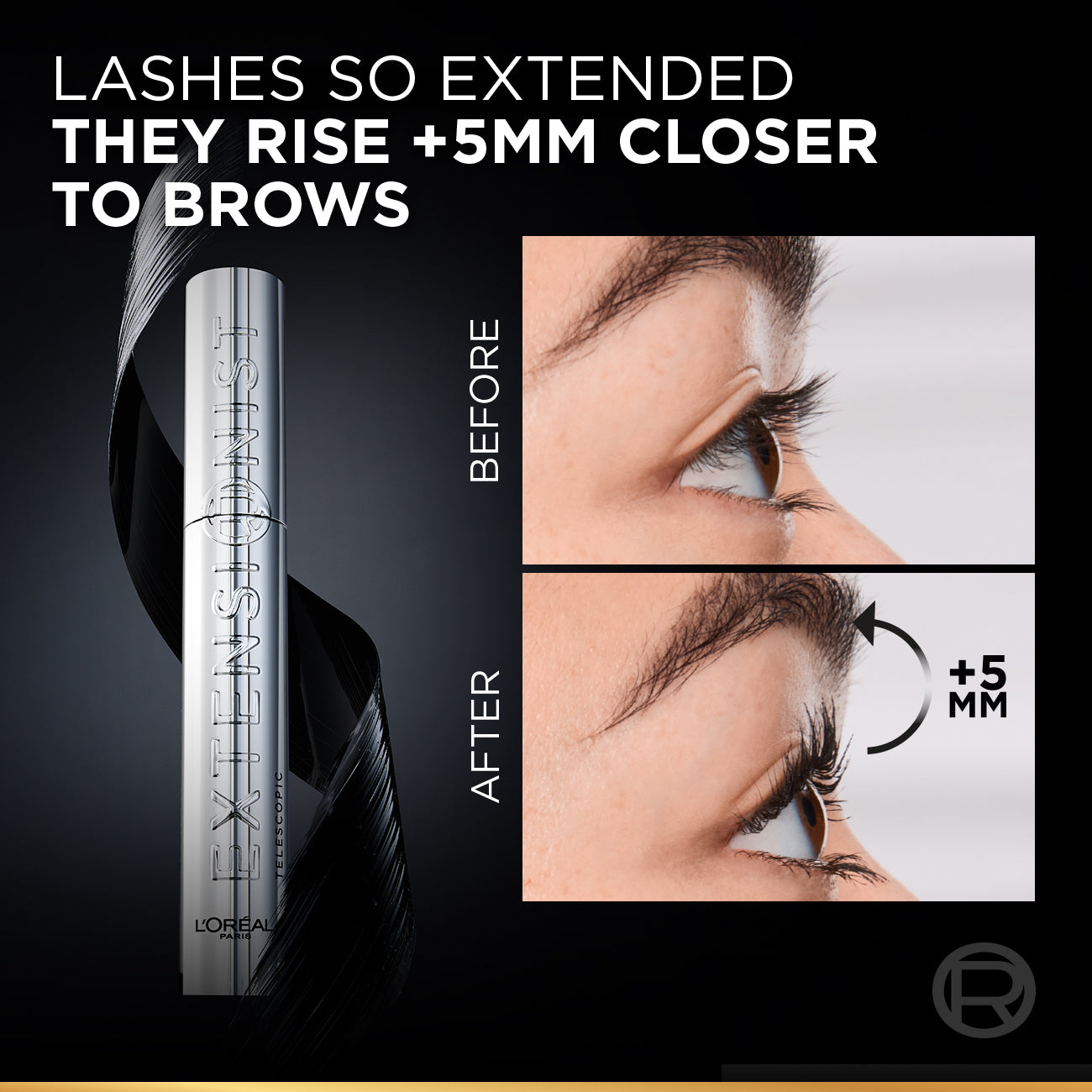 L’Oréal Paris Telescopic Extensionist Lengthening and Curling Mascara