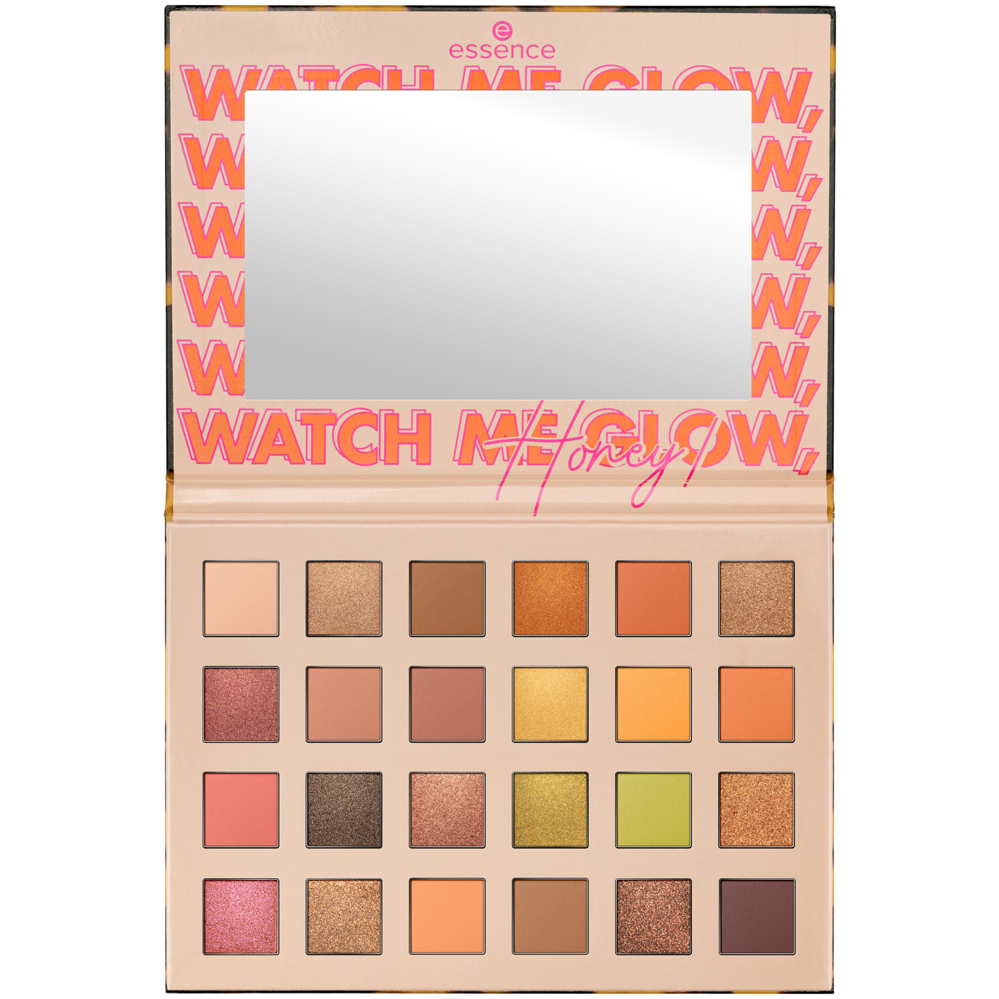 Essence Watch Me Glow Honey Eyeshadow Palette 01