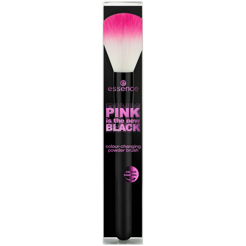 Essence Pink New Black Colour Changing Powder Brush 01