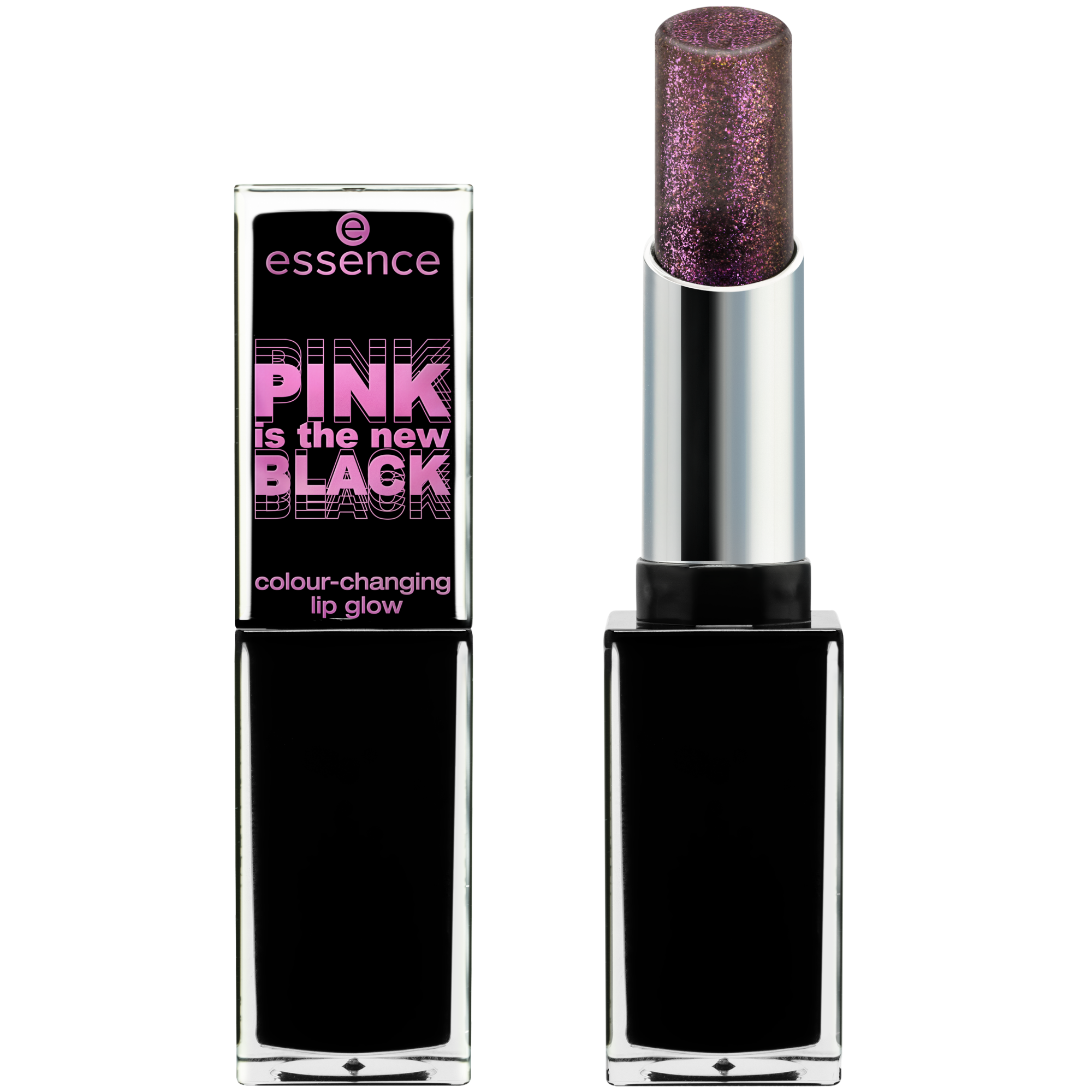 Essence Pink New Black Colour Changing Lip Glow 01