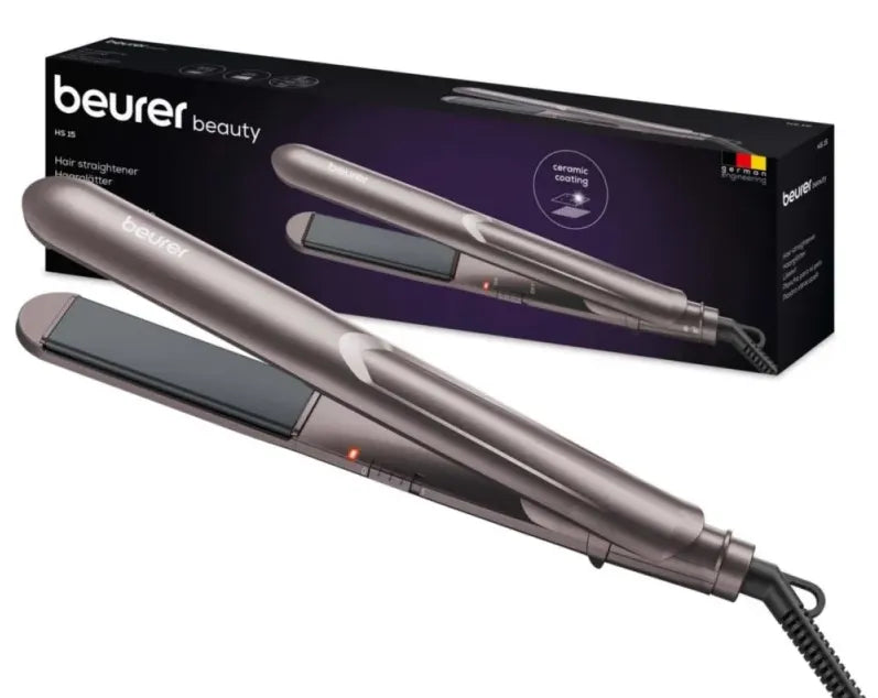 Beurer Easy-Store Hair Straightener with 360° Swivel Joint