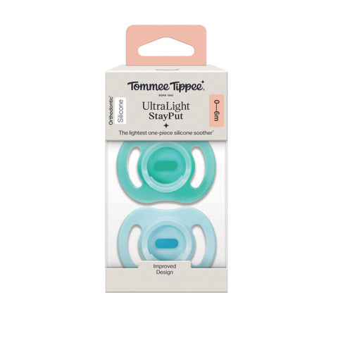 (TOMMEE TIPPEE) 2 X 06M ULTRALIGHT SOOTHER