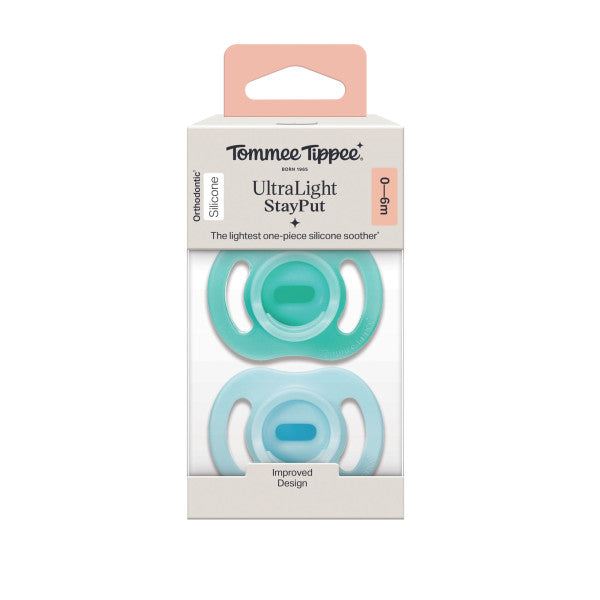 (TOMMEE TIPPEE) 2 X 06M ULTRALIGHT SOOTHER
