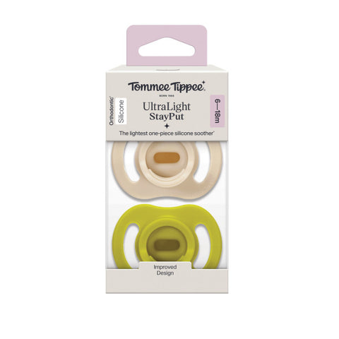 (TOMMEE TIPPEE)2 X 618M ULTRALIGHT SOOTHER