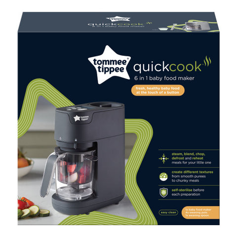 Tommee Tippee     6 IN 1 BABY FOOD MAKER BLACK