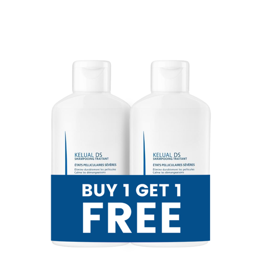 Buy 1 Get 1  Buy Kelual DS treatment shampoo 100ml  Get Kelual DS treatment shampoo 100ml