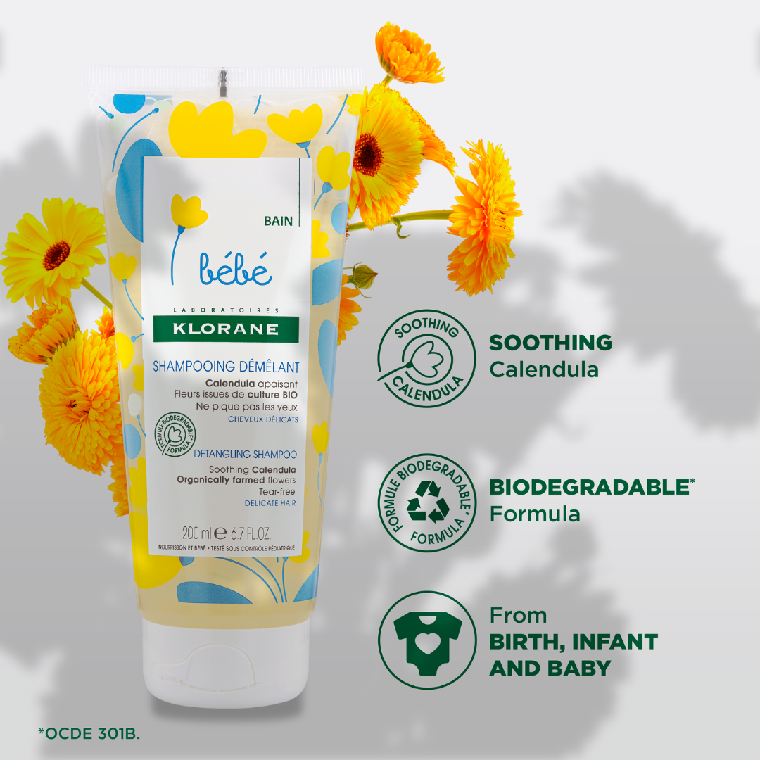 Klorane Baby Gentle Protective Shampoo 200ml