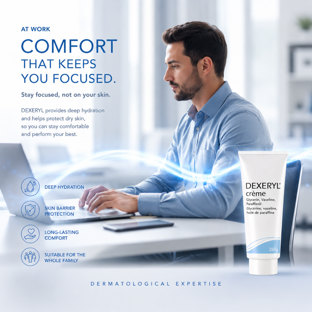Dexeryl emollient cream for dry to atopic skin 250g