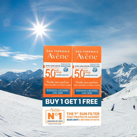 BUY 1 GET 1 : Avene Ultra light sun screen SPF50