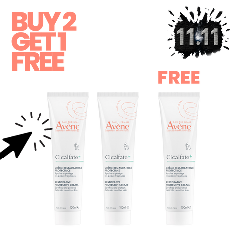 Buy 2 Avene Cicalfate+ Repair Cream 100ML & get 1 for free