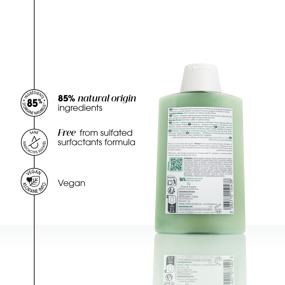 Klorane Volumizing Shampoo with Almond Milk 200ml
