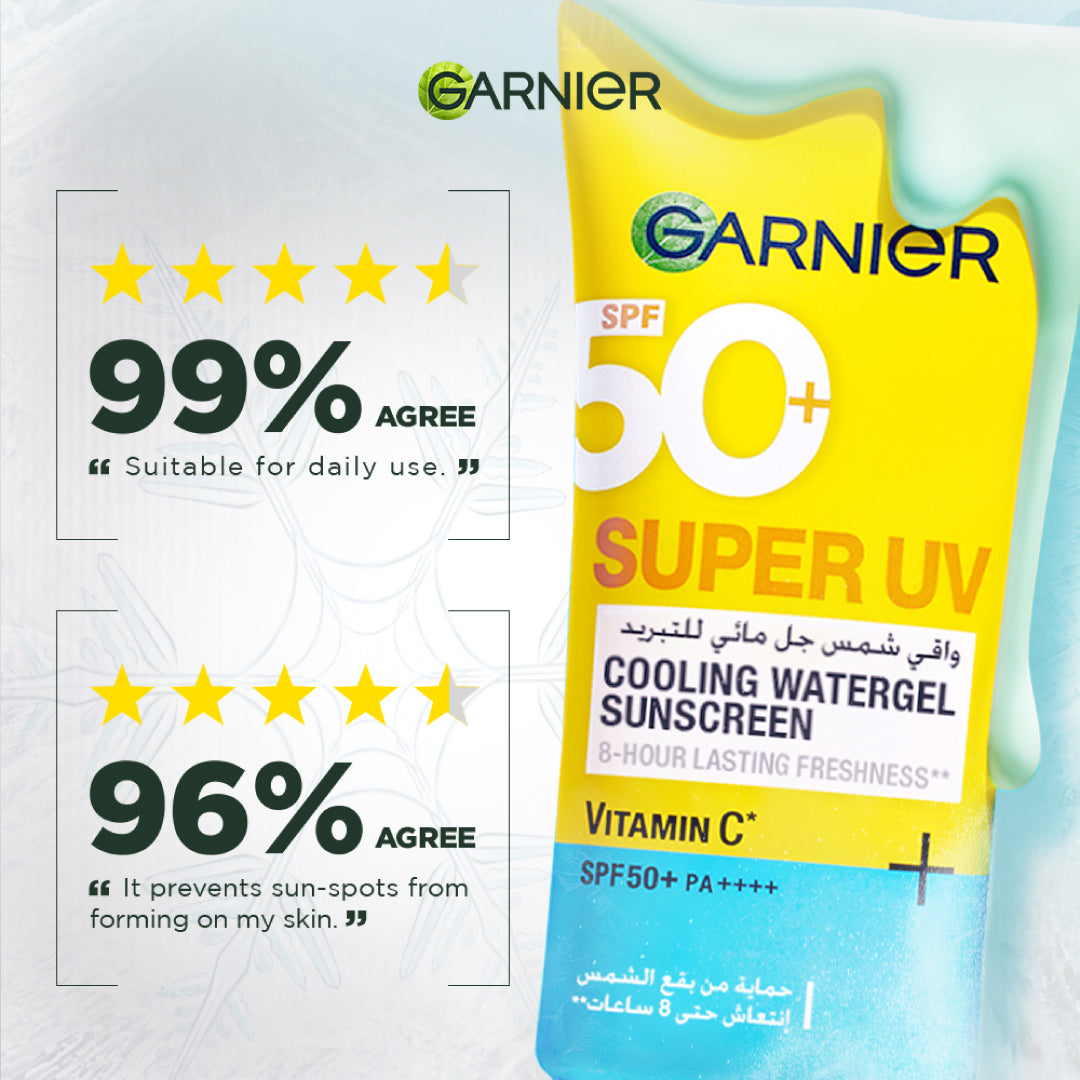 Garnier Super UV Cooling Watergel Sunscreen SPF 50